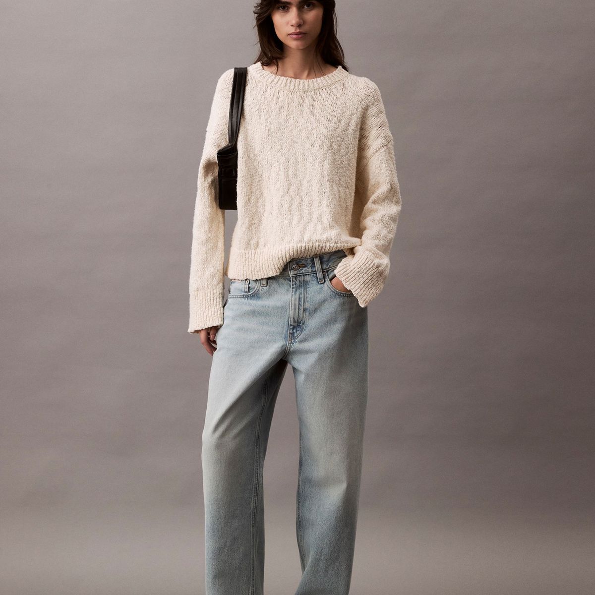 CALVIN KLEIN - Jeans 90S Loose Celeste Calvin Klein