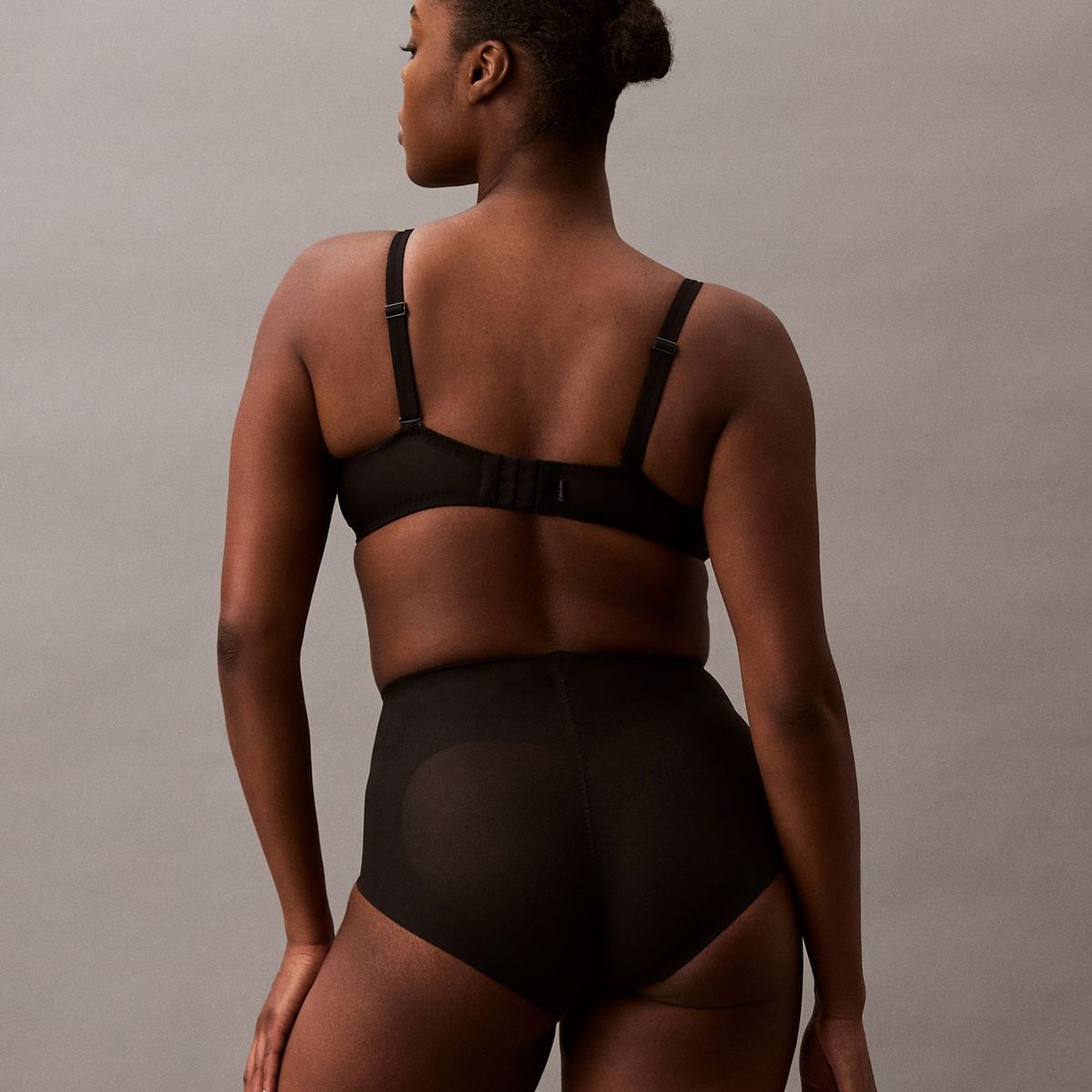 CALVIN KLEIN - Calzón Stay Put Mesh Negro Calvin Klein