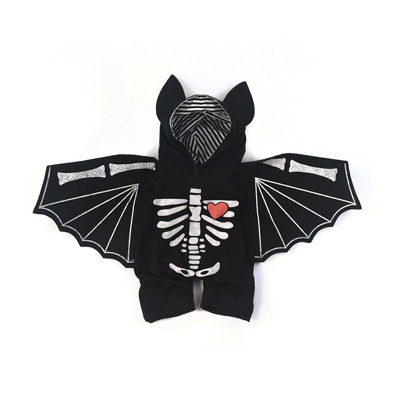 DANWEILE - Disfraz para Perro Halloween - Murciélago - XL