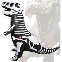 Disfraz Inflable De Dinosaurio T-rex De Fiesta Para Adultos