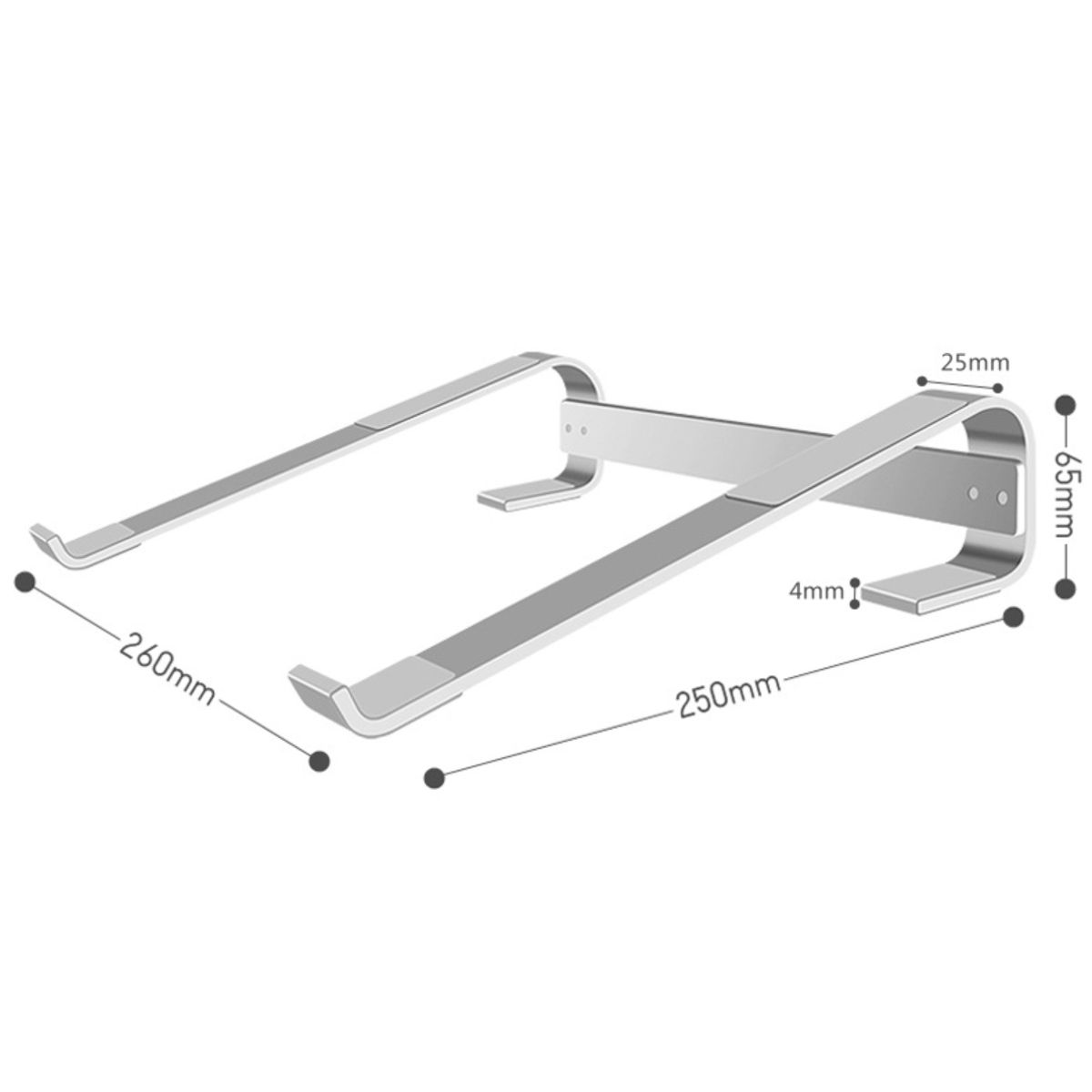 ATURE - Soporte De Aluminio Para Portátil Refrigeración