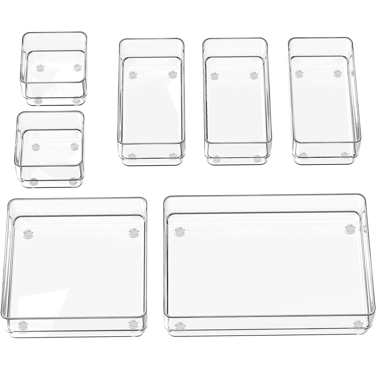 WELDMON - Organizador de Cajones de 7 Piezas