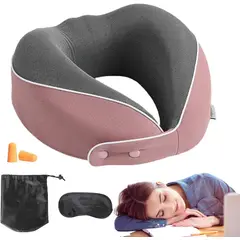 AIZO - Almohada cervical en forma de U almohada de viaje ergonómica