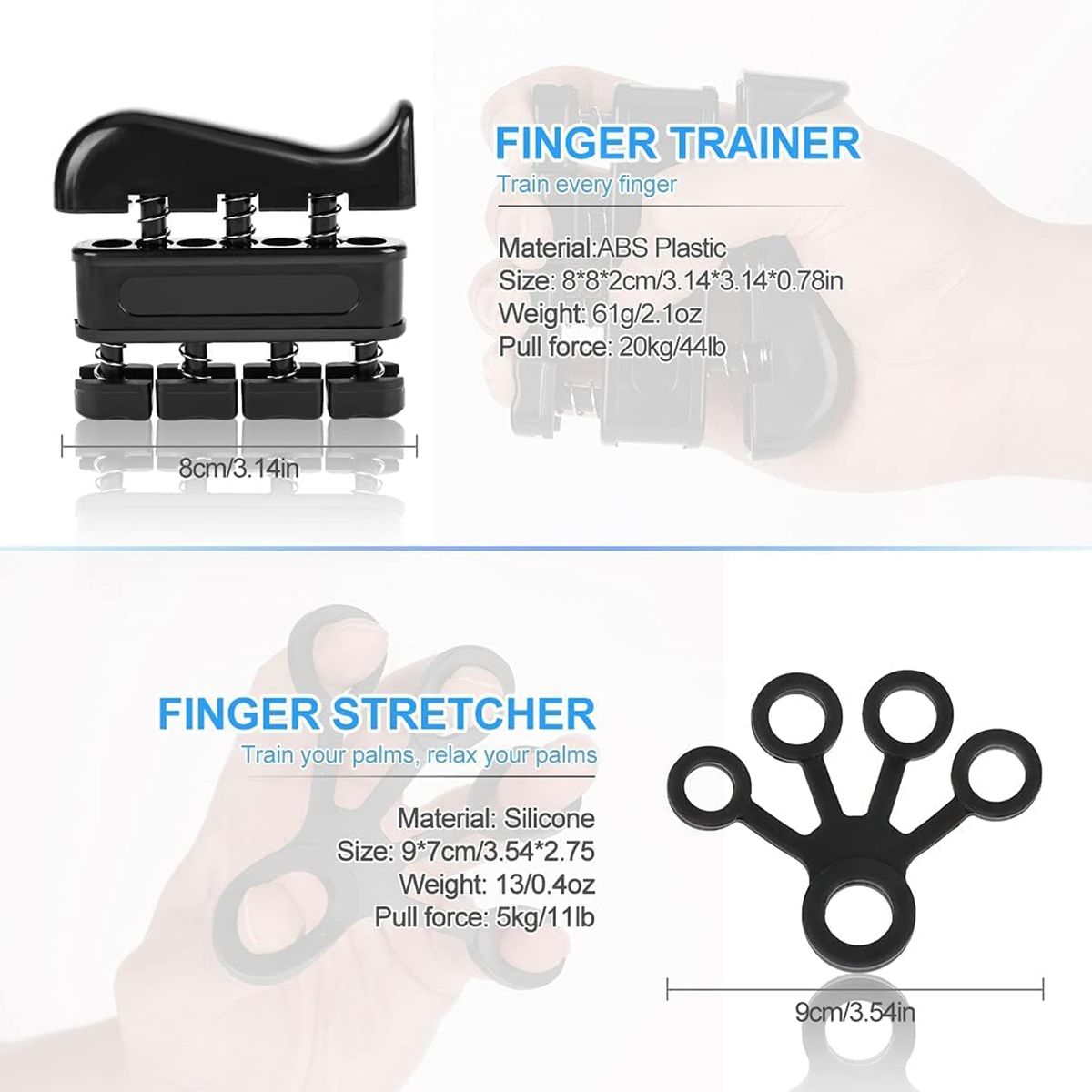 WELDMON - Hand Grip Dispositivo De Agarre De Rehabilitación De Manos