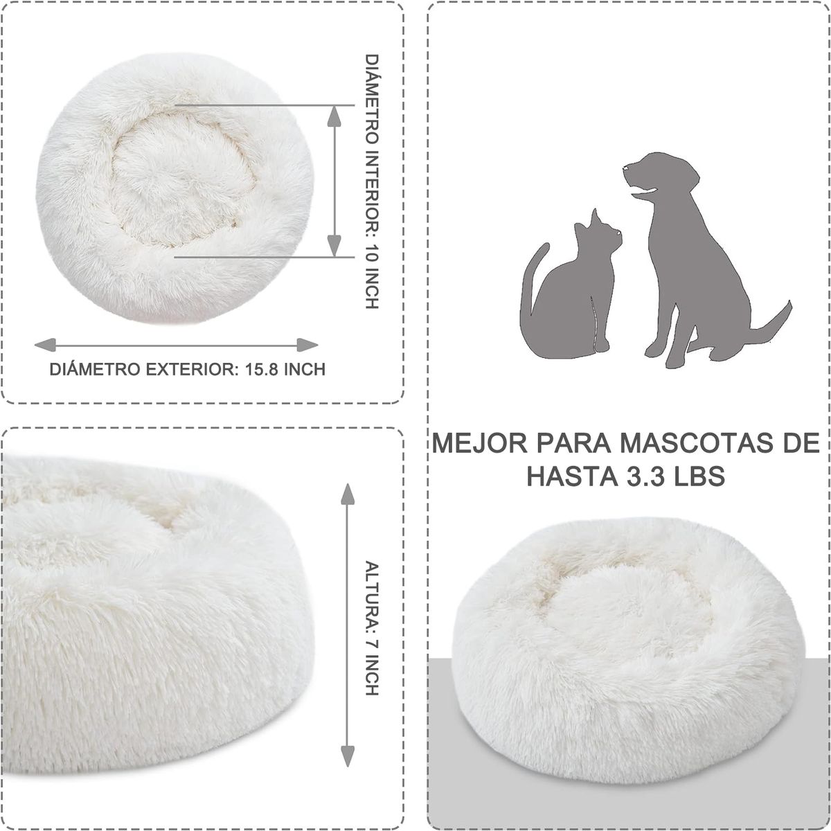 WELDMON - Camas para gatos para gatos de interior Dentro de 33LB