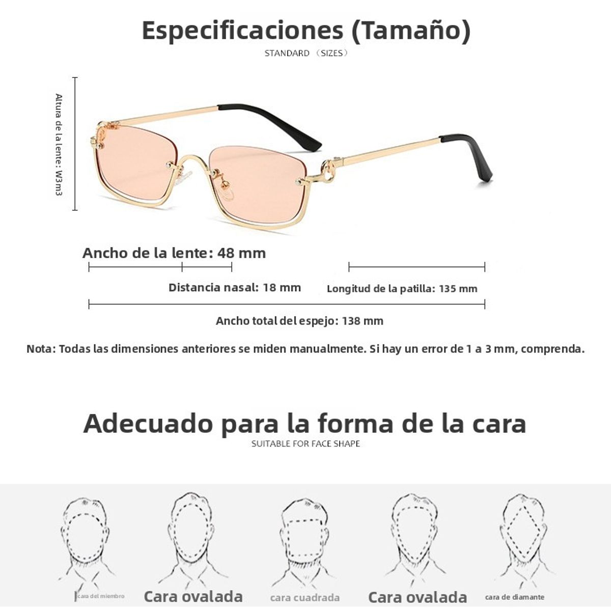 TIOZONEY - Lentes de Sol Mujer