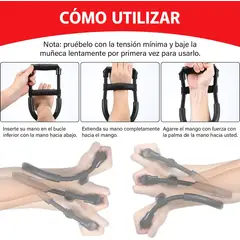PAGANOOM - Fortalecedor de muñeca para ejercitar el antebrazo