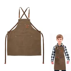 ATURE - Delantal De Lona Impermeable Para Estudio Infantil