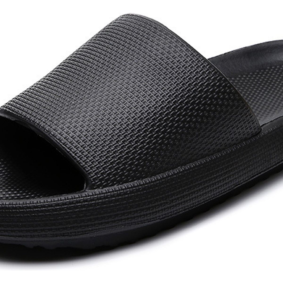 SUPERCENTER - Sandalias Y Chalas De Antideslizante Eva Para Hombre Y Mujer Negro