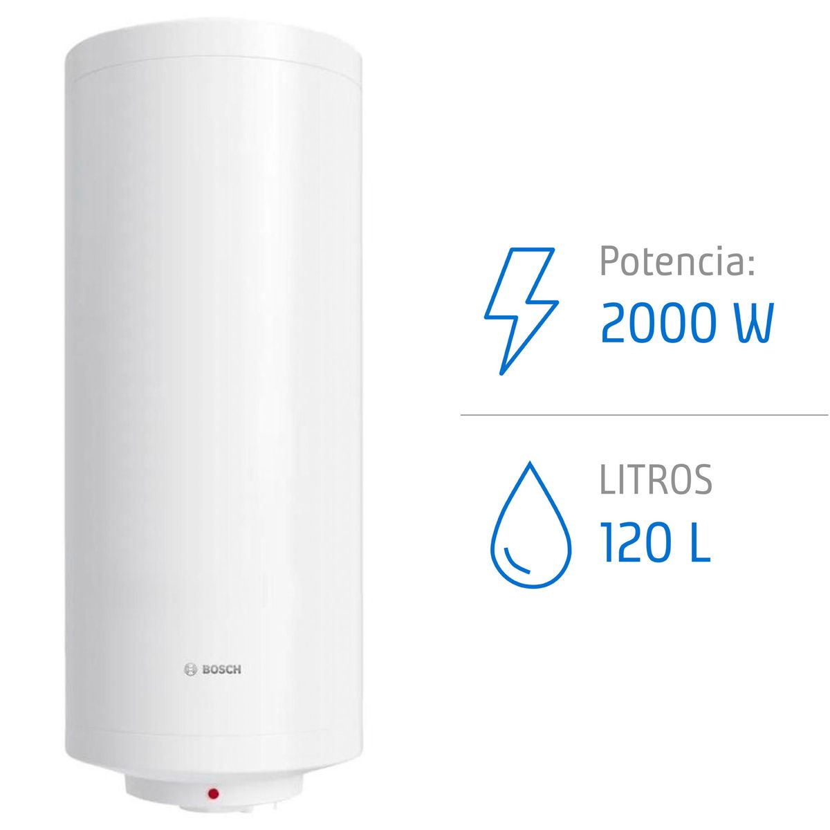 BOSCH - TERMO ELECTRICO COLGAR  120 LTS BOSCH