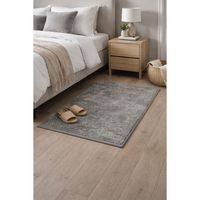 Alfombra Plain Grafito 80x120 cm