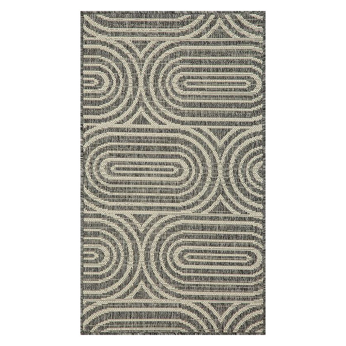 ELEMENTS & CO - Alfombra Ovalis Gris 160x230 cm