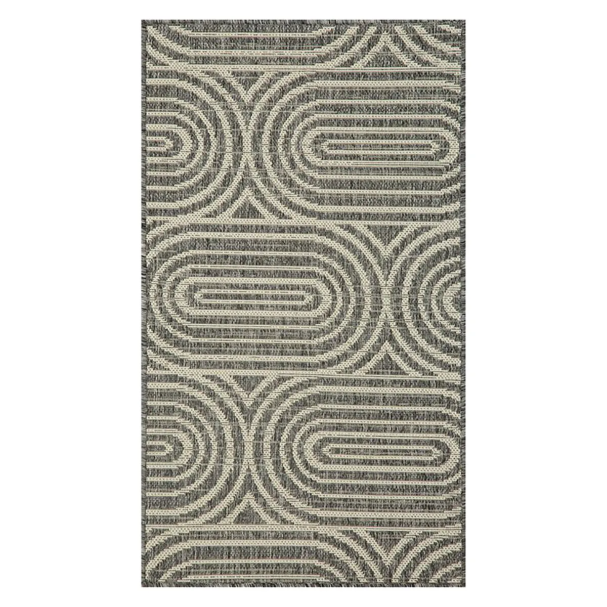 ELEMENTS & CO - Alfombra Ovalis Gris 67x120 cm