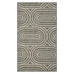 ELEMENTS & CO - Alfombra Ovalis Gris 67x120 cm
