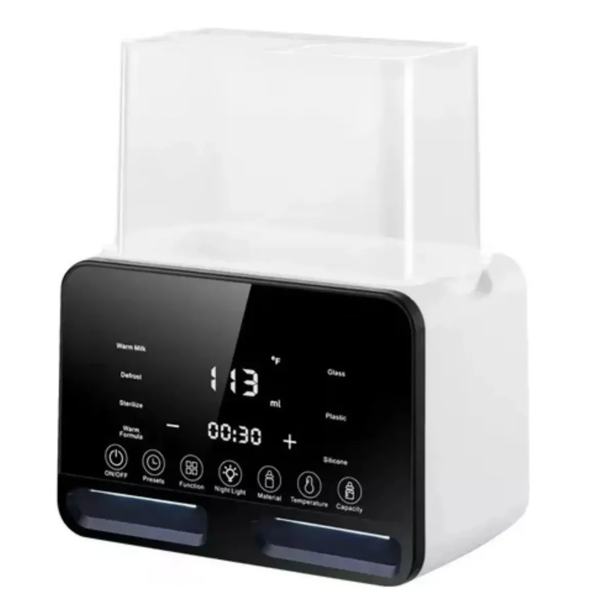 CRUSEC - Calentador Esterilizador De Biberones Doble Automatico