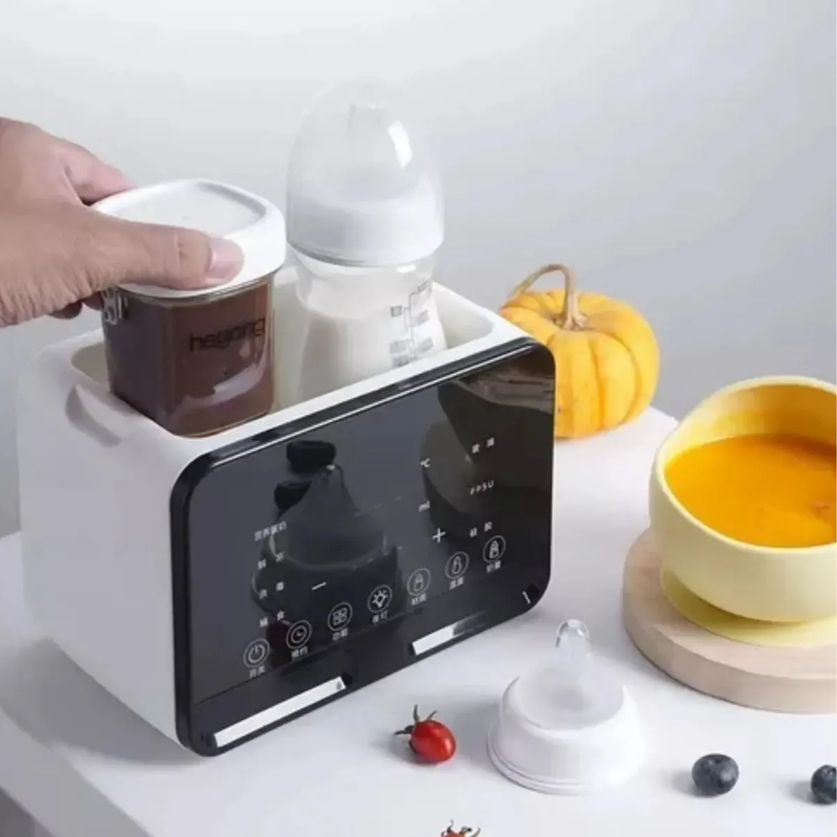 CRUSEC - Calentador Esterilizador De Biberones Doble Automatico