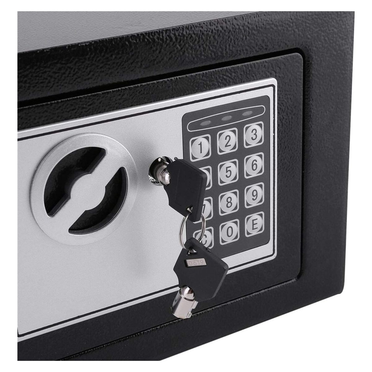 GENERICO - Caja Fuerte Digital 2 Llaves Teclado Numérico