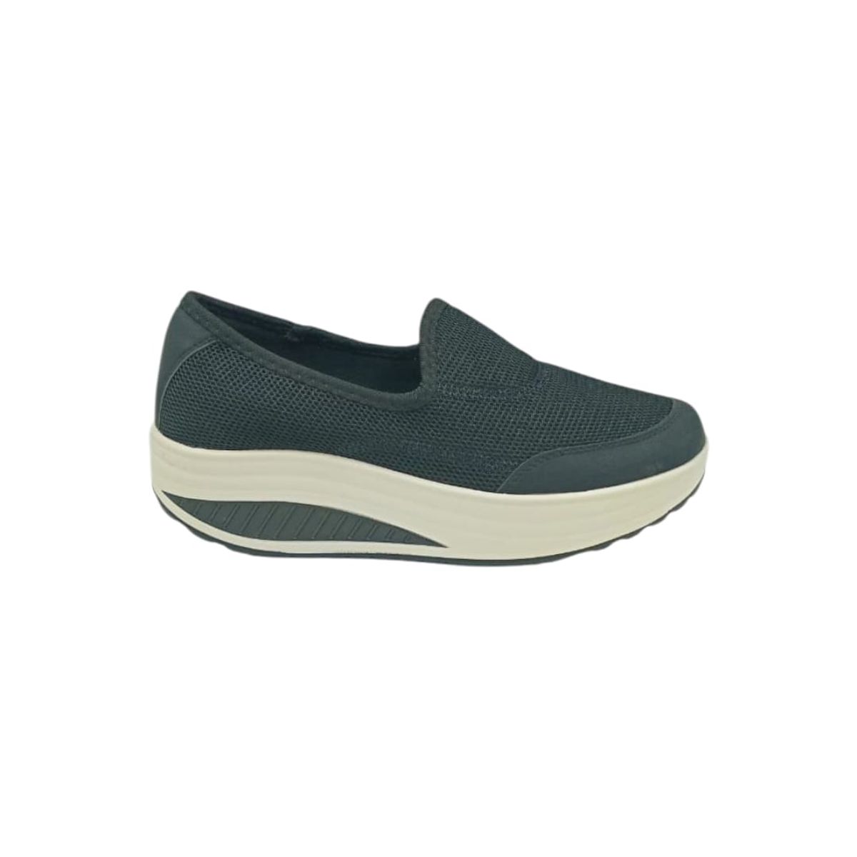 HERIEL - Zapatilla Negra Slip On Mujer