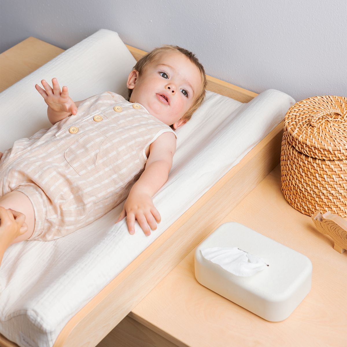 BABYROSEN - Mudador Caramel 55,7 x 75 cm