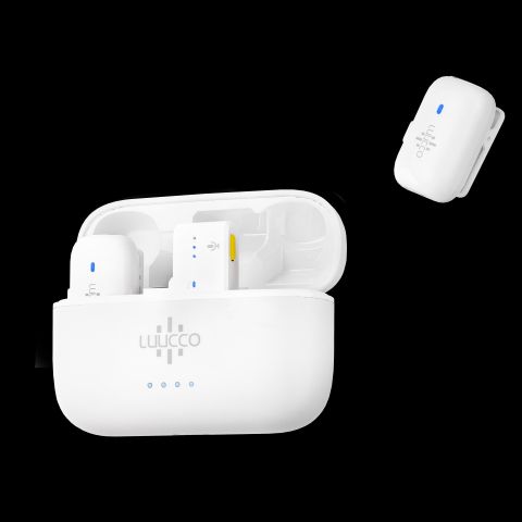 MICROFONO LAVALIER WIRELESS MINIPODS BLANCO
