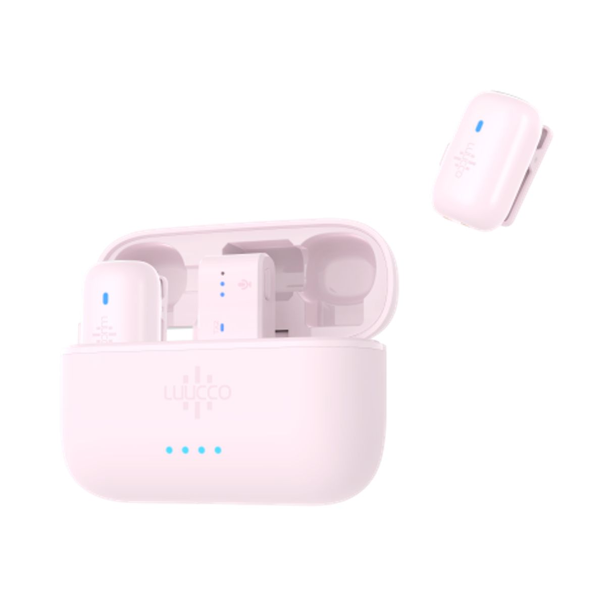 LUUCCO - MICROFONO LAVALIER WIRELESS LUUCCO MINIPODS ROSA