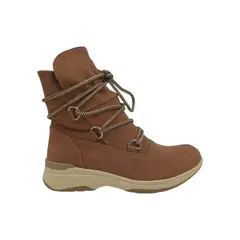 HERIEL - Bota Café Plataforma Mujer