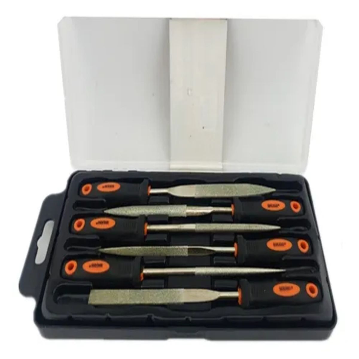 MAKAWA - Juego De Limas De Acero 6 Piezas Makawa