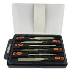 MAKAWA - Juego De Limas De Acero 6 Piezas