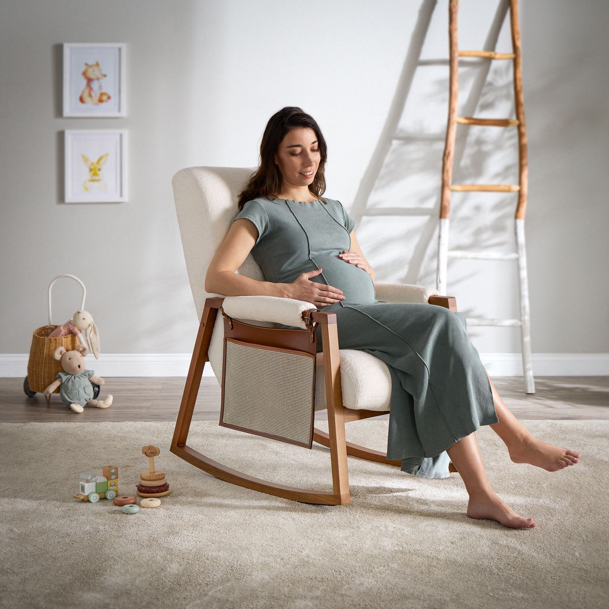 BABYROSEN - Silla Mecedora Eclair  Boucle