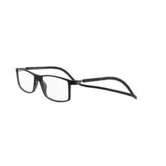 SLASTIK - Lentes Ópticos Trevil Negro con Clip Magnético
