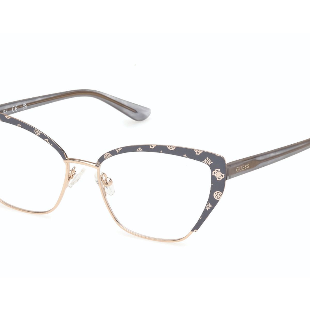 GUESS - Lentes Ópticos Gris Guess