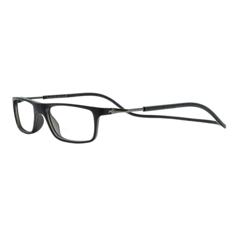 SLASTIK - Lentes Ópticos Bodo Negro con Clip Magnético