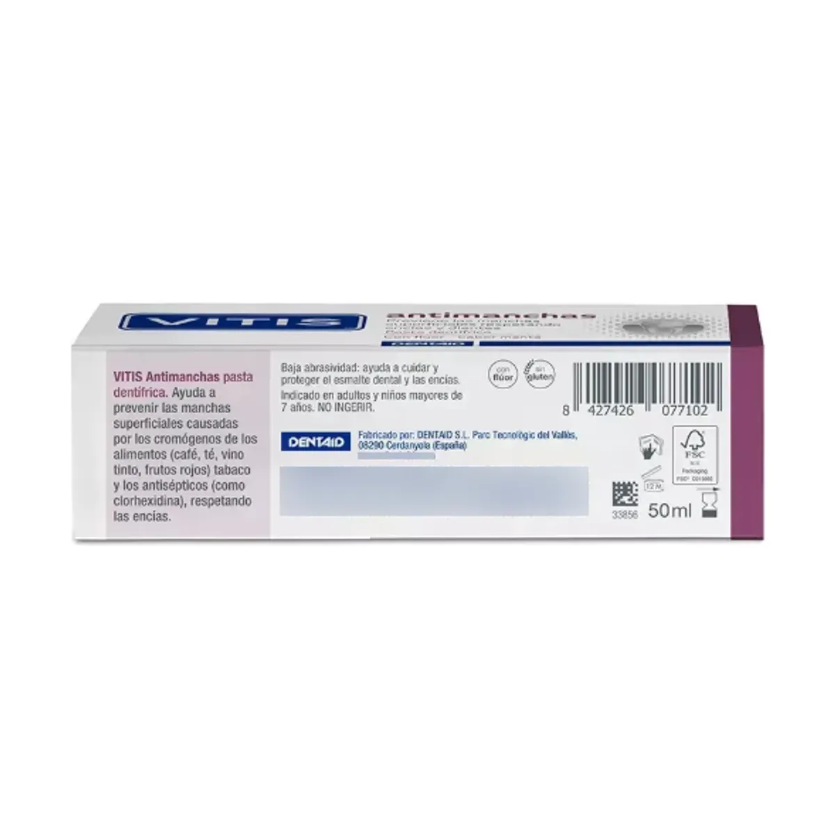 VITIS - Pasta Dental Vitis Antimanchas 50ml Menta