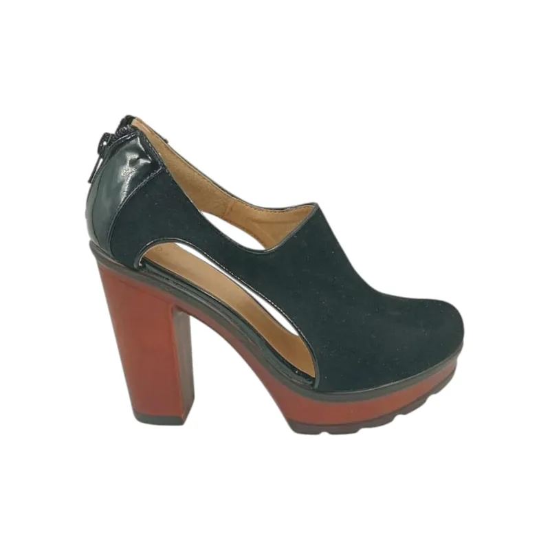 HERIEL - Botin Negro Taco Mujer