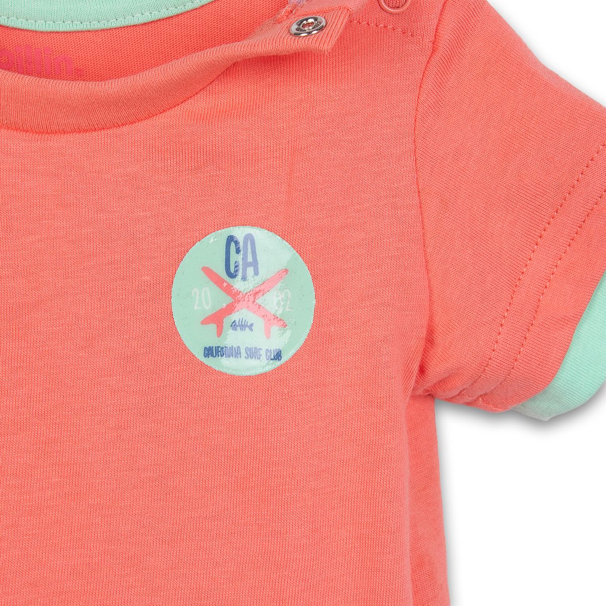 PILLIN - Polera Bebe  Coral Pillin PVC649-25COR