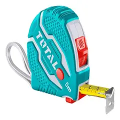 TOTAL TOOLS - Cinta Huincha De Medir Metrica De Acero 5m Total Tmt126051