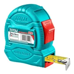 TOTAL TOOLS - Cinta Huincha De Medir Metrica De Acero 3m