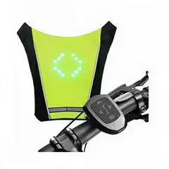 MOVI - Chaleco con Señalizador LED para Bicicleta y Scooter Seguridad