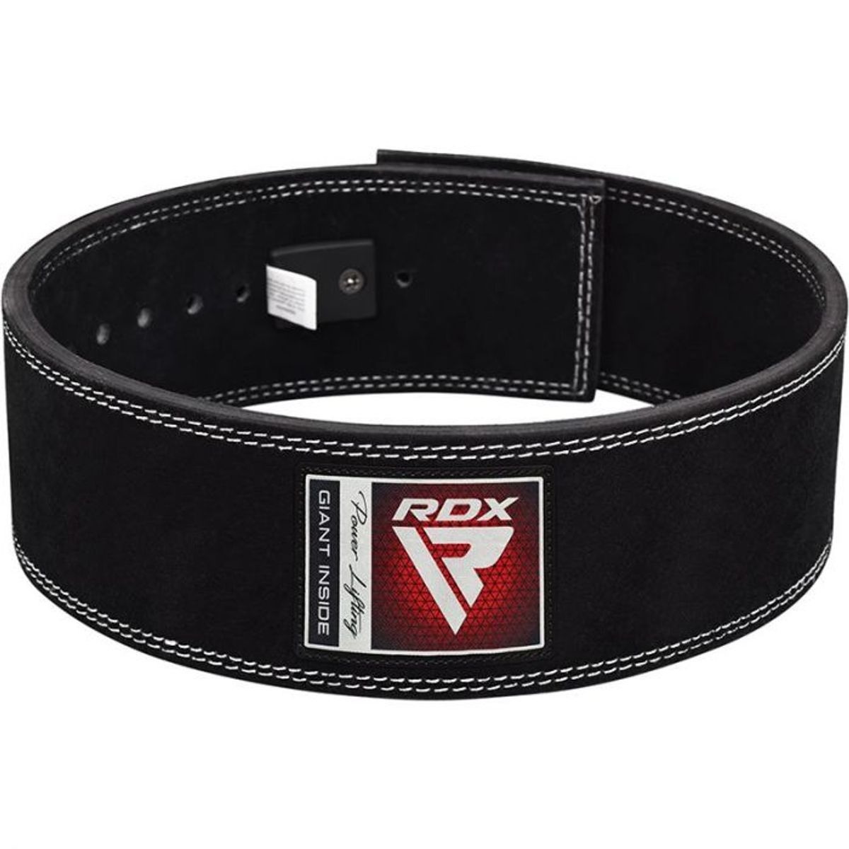 RDX - Cinturon Cuero Powerlifting Pro palanca talla L