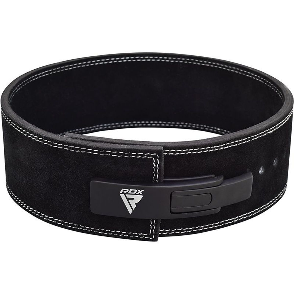 RDX - Cinturon Cuero Powerlifting Pro palanca talla L