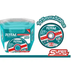 TOTAL TOOLS - Disco De Corte P Metal Acero Inoxidable 115mm 25 Und