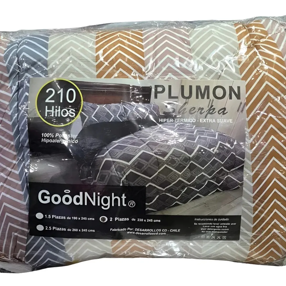 GENERICO - Plumón Sherpa Hipertérmico 2 Plazas Goodnight