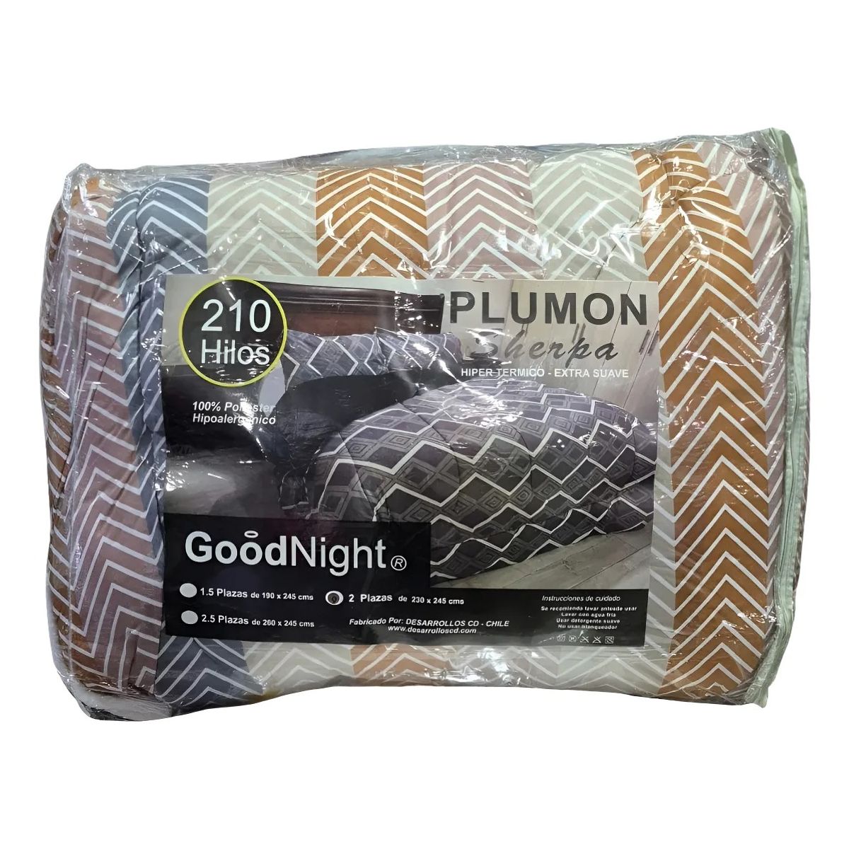 GENERICO - Plumón Sherpa Hipertérmico 2 Plazas Goodnight