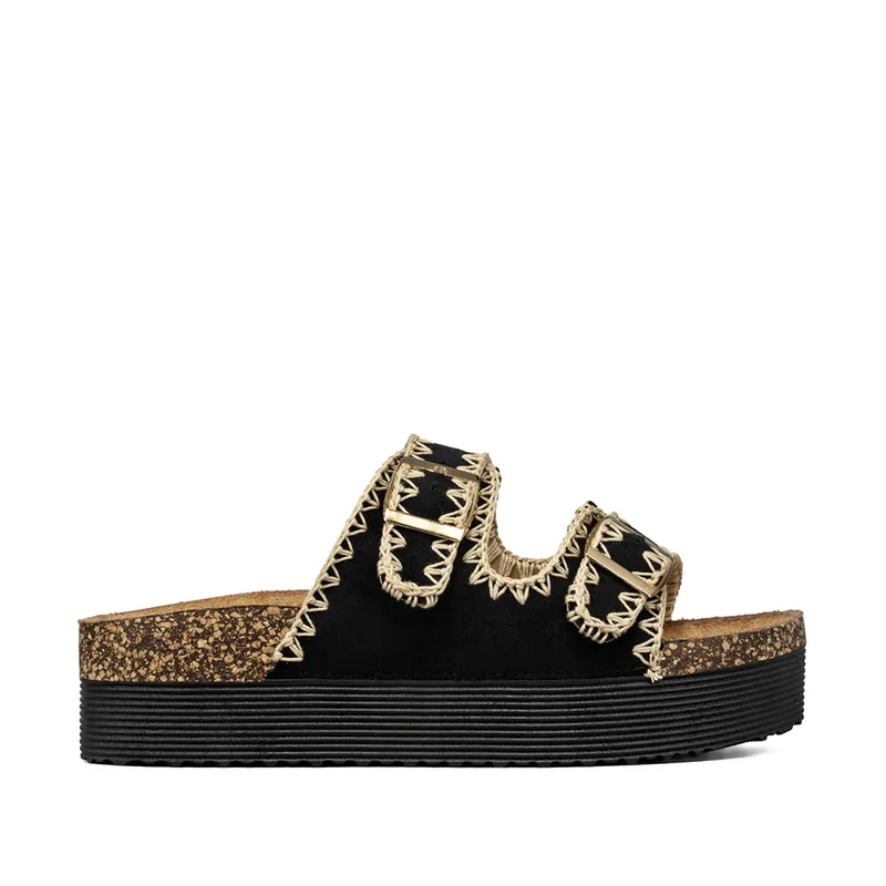 WEIDE - Sandalia Estilo Chala Casual Plataforma Mujer Weide QIU387