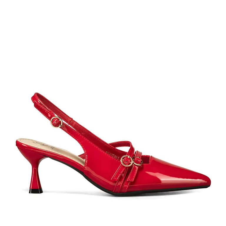 Zapato Talón Descubierto Formal Mujer GHE101