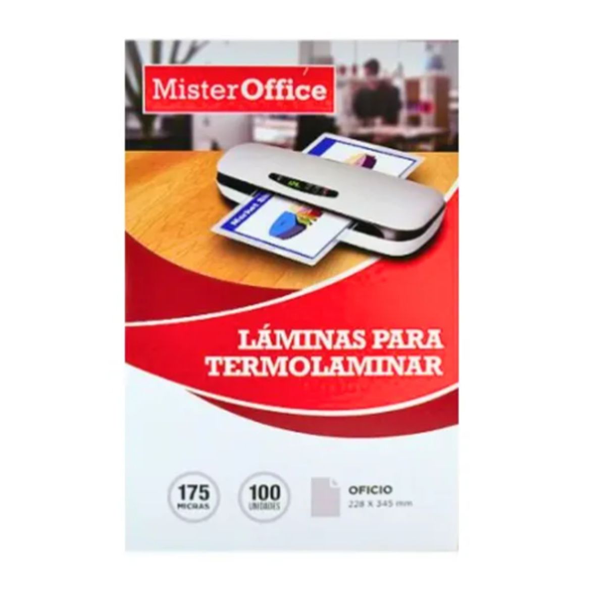 GENERICO - Micas Para Termolaminar Oficio 175 Mic 100 Unidades