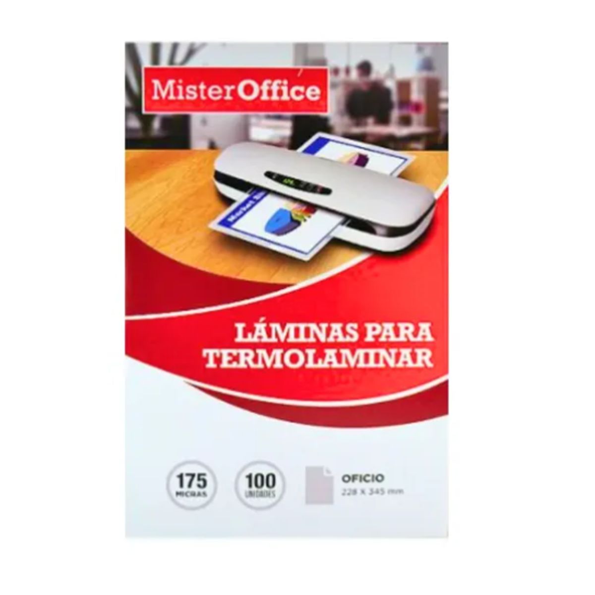 GENERICO - Micas Para Termolaminar Oficio 175 Mic 100 Unidades