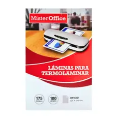 GENERICO - Micas Para Termolaminar Oficio 175 Mic 100 Unidades