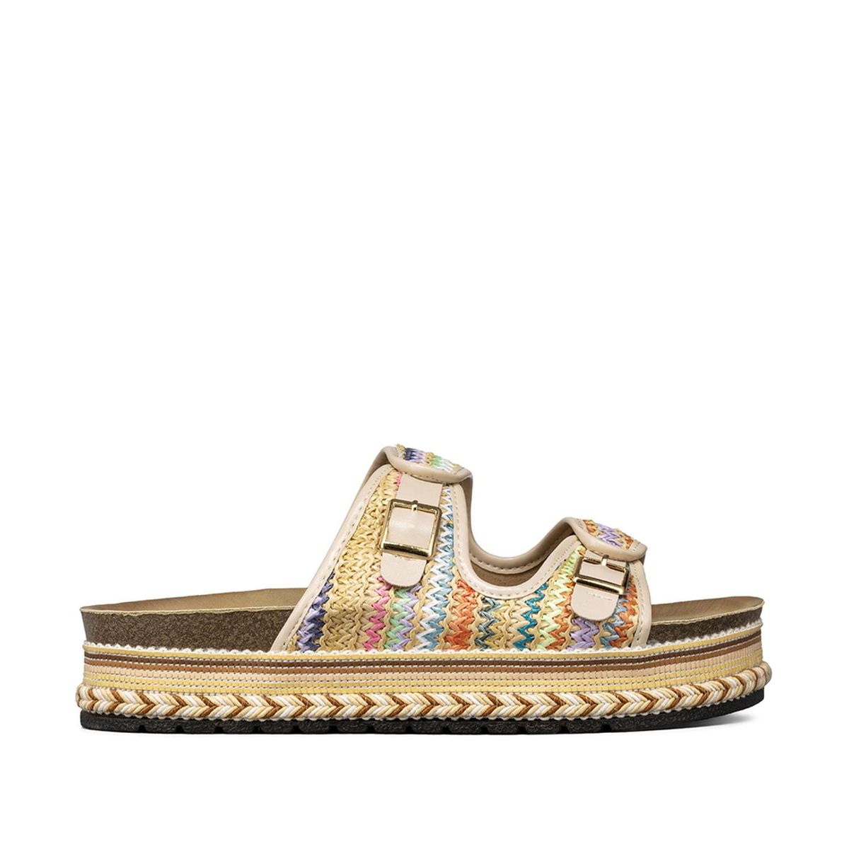 WEIDE - Sandalia Estilo Chala Casual Plataforma Mujer Weide QIU386