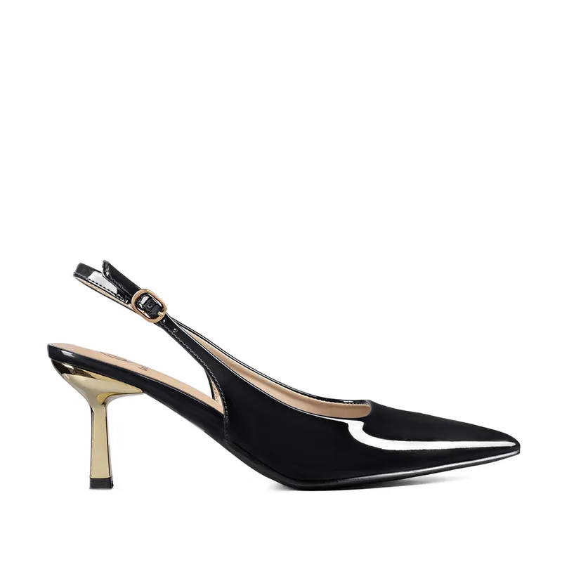 WEIDE - Zapato Taco Alto Talón Abierto Elegante Mujer Weide QIU390